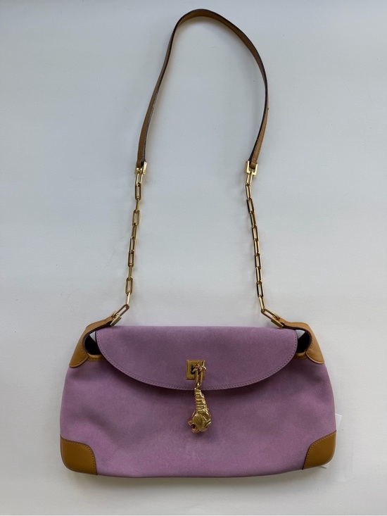 Gucci Handbags - Authentic Gucci by Tom Ford Tiger Charm Lavender Shoulder Bag